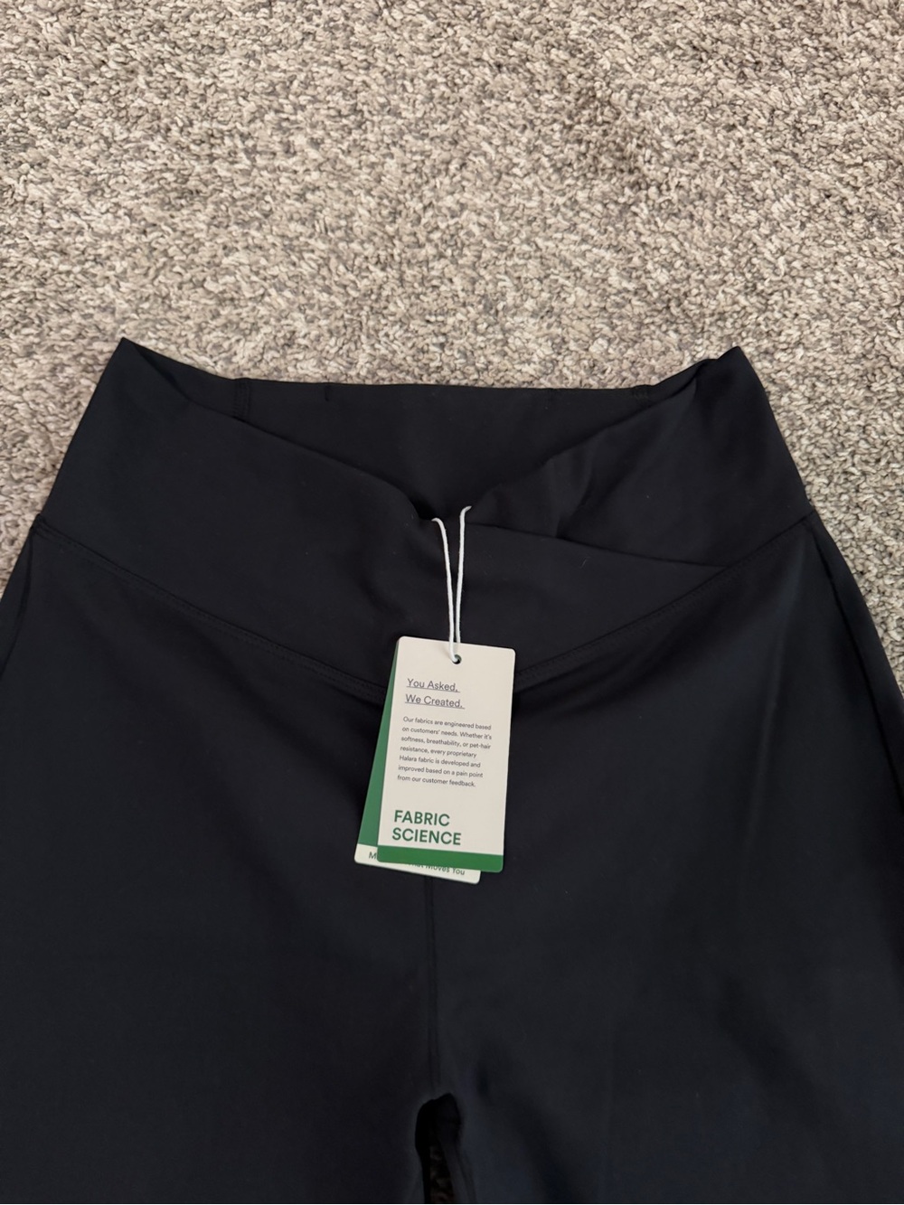 Halara Black Flared Yoga Pants - Picture 2 of 4